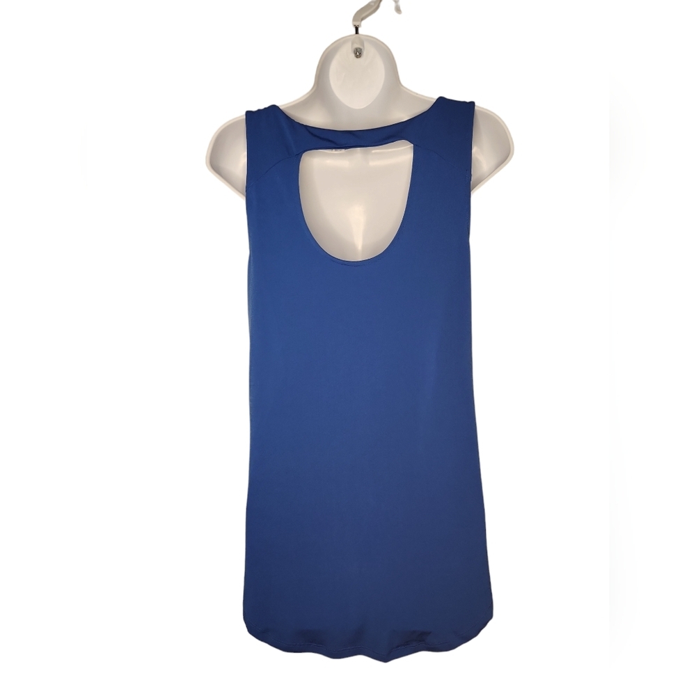 Blue Drape Bodice Ricki's Sleeveless Top - Picture 2 of 2
